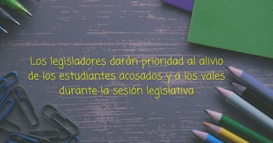 Los legisladores darán prioridad al alivio de los estudiantes acosados y a los vales durante la sesión legislativa