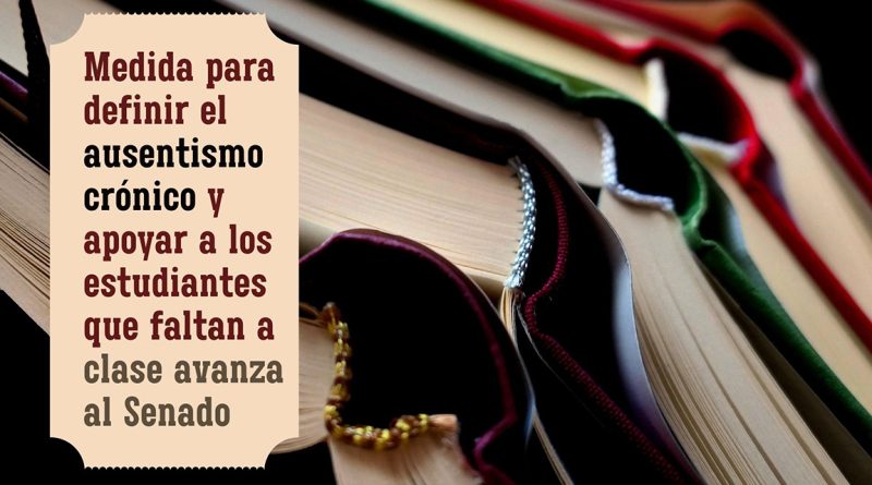 Medida para definir el ausentismo crónico y apoyar a los estudiantes que faltan a clase avanza al Senado