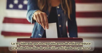 La ley liderada por los republicanos de Indiana reduce a la mitad los días de votación anticipada en persona
