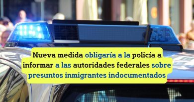 Nueva medida obligaría a la policía a informar a las autoridades federales sobre presuntos inmigrantes indocumentados