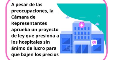 A pesar de las preocupaciones, la Cámara de Representantes aprueba un proyecto de ley que presiona a los hospitales sin ánimo de lucro para que bajen los precios