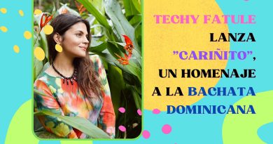 Techy Fatule lanza "Cariñito", un homenaje a la bachata dominicana
