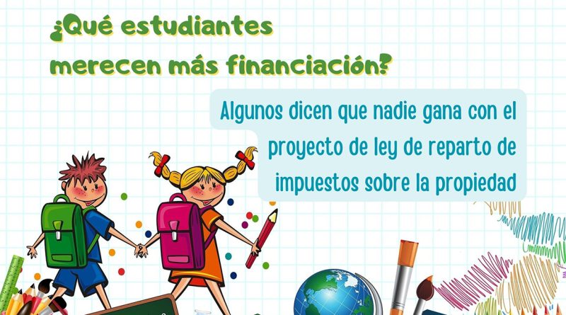 ¿Qué estudiantes merecen más financiación? Algunos dicen que nadie gana con el proyecto de ley de reparto de impuestos sobre la propiedad