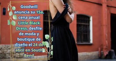 Goodwill anuncia su 15a. cena anual Little Black Dress, desfile de moda y boutique de diseño el 24 de abril en South Bend