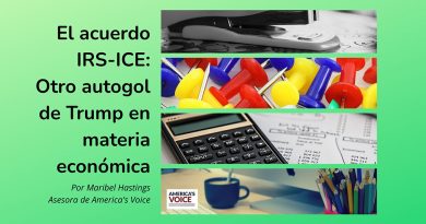 El acuerdo IRS-ICE: Otro autogol de Trump en materia económica