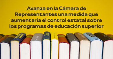 Avanza en la Cámara de Representantes una medida que aumentaría el control estatal sobre los programas de educación superior