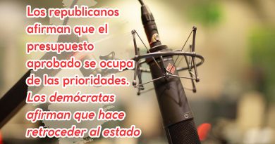Los republicanos afirman que el presupuesto aprobado se ocupa de las prioridades. Los demócratas afirman que hace retroceder al estado