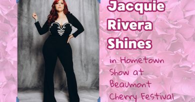 Jacquie Rivera Shines in Hometown Show at Beaumont Cherry Festival