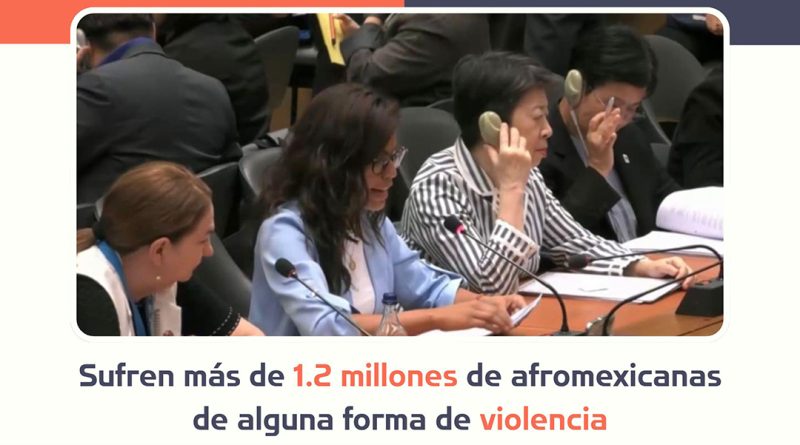 Sufren más de 1.2 millones de afromexicanas de alguna forma de violencia