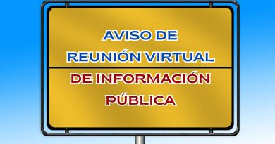 AVISO DE REUNIÓN VIRTUAL DE INFORMACIÓN PÚBLICA