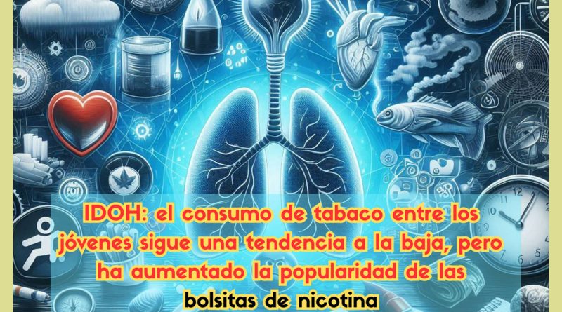 IDOH: el consumo de tabaco entre los jóvenes sigue una tendencia a la baja, pero ha aumentado la popularidad de las bolsitas de nicotina