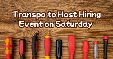 Transpo to Host Hiring Event on Saturday