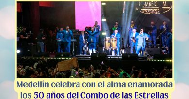 Medellín celebra con el alma enamorada los 50 años del Combo de las Estrellas
