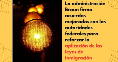 La administración Braun firma acuerdos mejorados con las autoridades federales para reforzar la aplicación de las leyes de inmigración