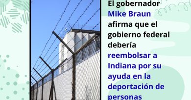 El gobernador Mike Braun afirma que el gobierno federal debería reembolsar a Indiana por su ayuda en la deportación de personas