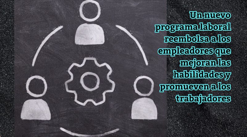 Un nuevo programa laboral reembolsa a los empleadores que mejoran las habilidades y promueven a los trabajadores