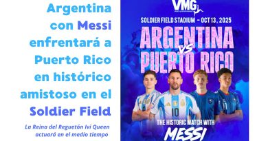 Argentina con Messi enfrentará a Puerto Rico en histórico amistoso en el Soldier Field