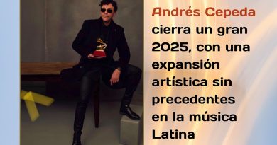 Andrés Cepeda cierra un gran 2025, con una expansión artística sin precedentes en la música Latina