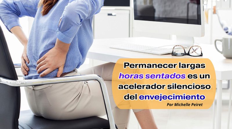Permanecer largas horas sentados es un acelerador silencioso del envejecimiento