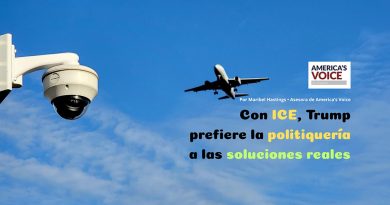 Con ICE, Trump prefiere la politiquería a las soluciones reales
