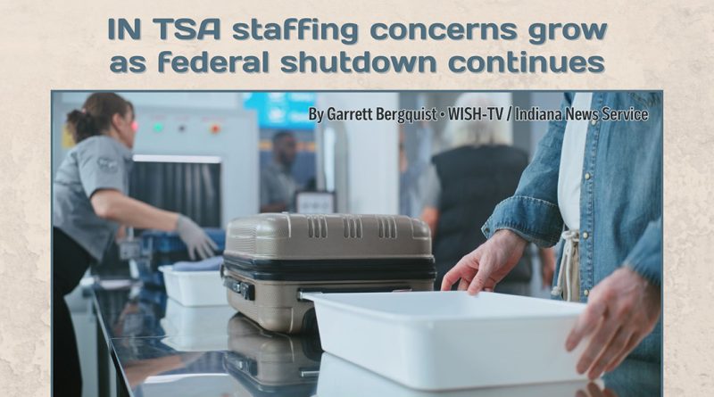 IN TSA staffing concerns grow as federal shutdown continues