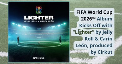 FIFA World Cup 2026™ Album Kicks Off with “Lighter” by Jelly Roll & Carín León, produced by Cirkut