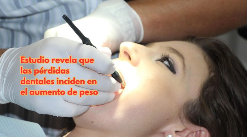 Estudio revela que las pérdidas dentales inciden en el aumento de peso