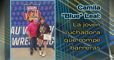 Camila “Blue” Leal: La joven luchadora que rompe barreras