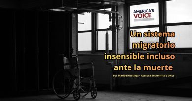 Un sistema migratorio insensible incluso ante la muerte 