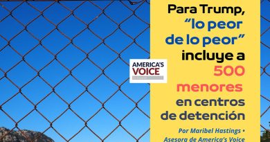 Para Trump, “lo peor de lo peor” incluye a 500 menores en centros de detención