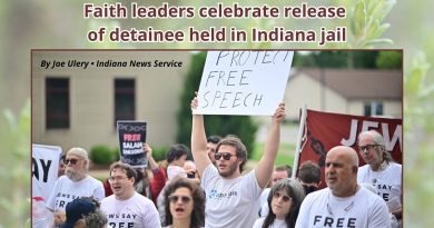 Faith leaders celebrate release of detainee held in Indiana jail