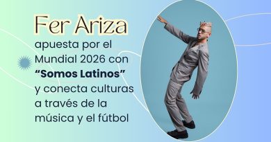 Fer Ariza apuesta por el Mundial 2026 con “Somos Latinos” y conecta culturas a través de la música y el fútbol