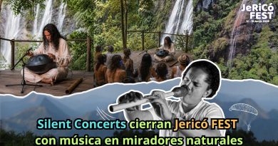 Silent Concerts cierran Jericó FEST con música en miradores naturales
