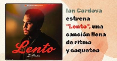 Ian Cordova estrena "Lento", una canción llena de ritmo y coqueteo 
