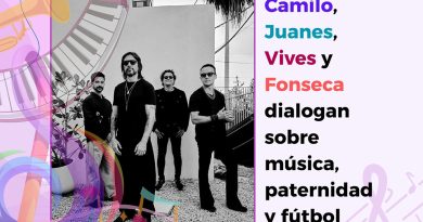 Camilo, Juanes, Vives y Fonseca dialogan sobre música, paternidad y fútbol