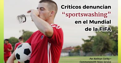 Críticos denuncian “sportswashing” en el Mundial de la FIFA