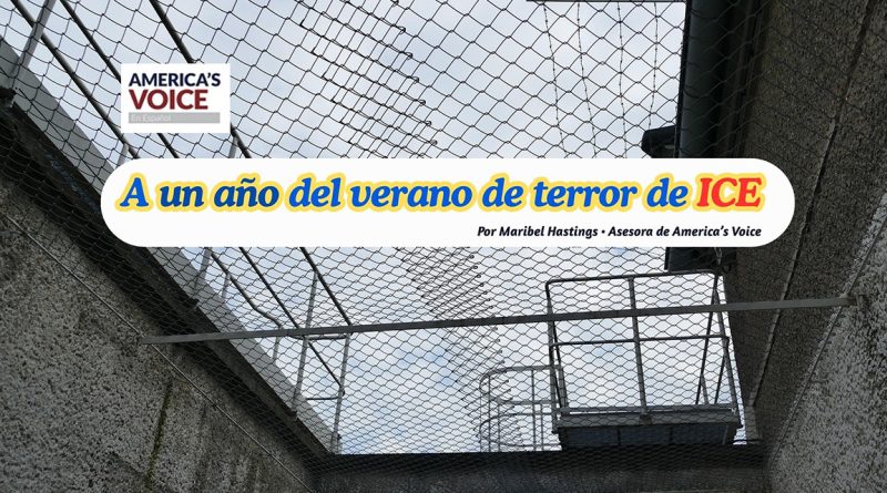 A un año del verano de terror de ICE