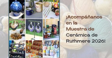 ¡Acompáñanos en la Muestra de Cerámica de Ruthmere 2026!