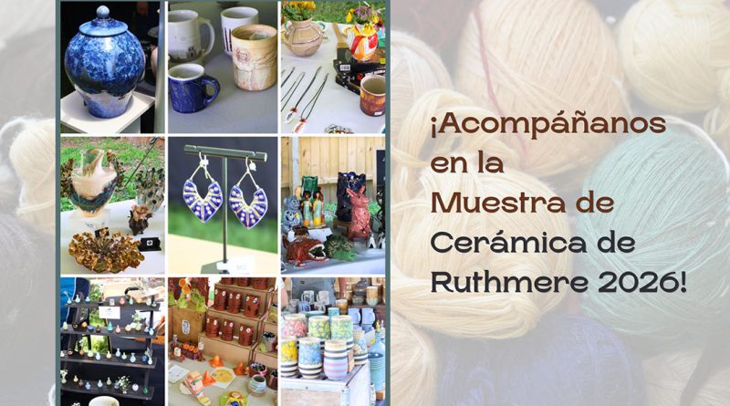 ¡Acompáñanos en la Muestra de Cerámica de Ruthmere 2026!