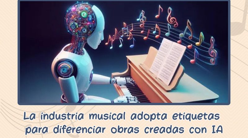 La industria musical adopta etiquetas para diferenciar obras creadas con IA