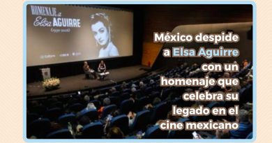 México despide a Elsa Aguirre con un homenaje que celebra su legado en el cine mexicano