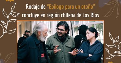 Rodaje de “Epílogo para un otoño” concluye en región chilena de Los Ríos