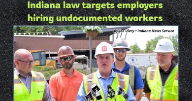 Indiana law targets employers hiring undocumented workers