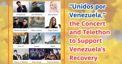 “Unidos por Venezuela,” the Concert and Telethon to Support Venezuela’s Recovery