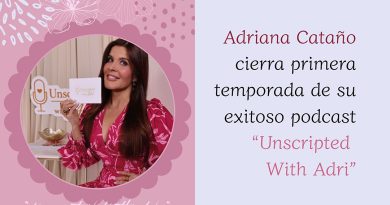Adriana Cataño cierra primera temporada de su exitoso podcast “Unscripted With Adri”