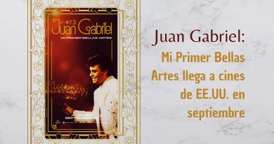 Juan Gabriel: Mi Primer Bellas Artes llega a cines de EE.UU. en septiembre