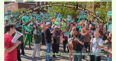 On Labor Day, poll shows union support hits 25-year high